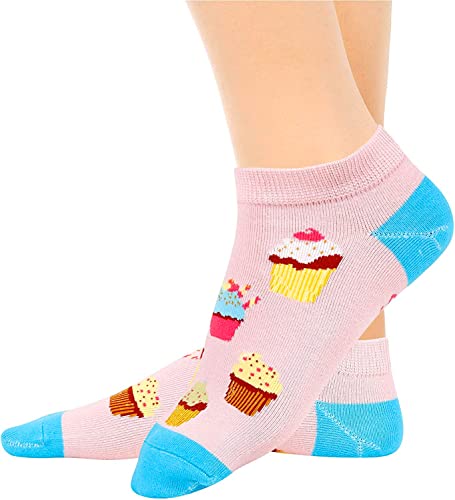 Funny Donut Socks Cupcake Socks for Women, Food Socks, Novelty Donut Cupcake Gifts, Food Lovers Gift, Birthday Gift, Holiday Gift, Mother's Day Gift, Christmas Gift - Image 4
