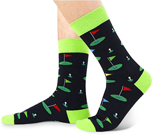 Fun Socks for Men, Sport Socks, Unique Golf Gifts for Golf Lovers, Novelty Golf Socks, Perfect Socks Gifts for Golf Enthusiasts - Image 3