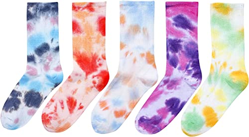 Colorful Tie Dye Socks for Women, Hippie Gifts, 90s Gifts, Tie-Dye Gifts, Birthday Present, Fun Socks, Unique Gifts - Image 2
