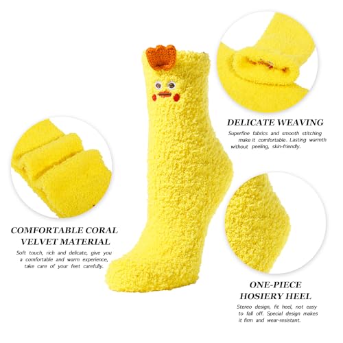 Fuzzy Socks for Women Girls, Unique Christmas Gift for Her, Custom Gift for Daughter, Christmas Gift for Girlfriend, Perfect Gift for Wife , Xmas Gift for Mom - Image 4