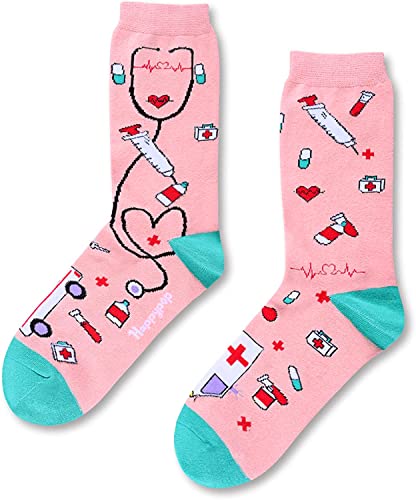 Medical Themed Gifts for Healthcare Workers, Nurse Socks, Radiologist Gift, Gifts for Nurses, Gifts for Doctors, Medic Gift, Womens Funny Socks, Nurse Day Gifts - Image 4