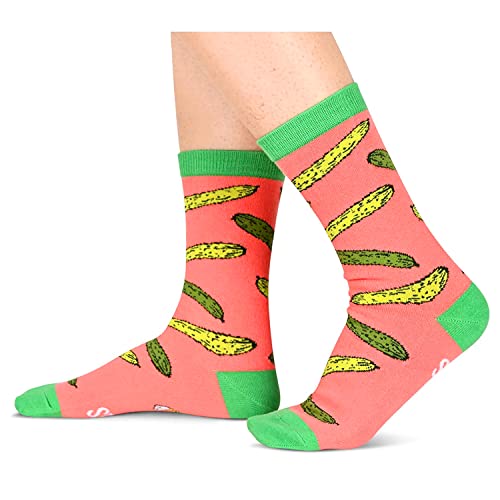 Funny Pickle Socks for Women Who Love Pickle, Novelty Pickle Gifts, Women's Gag Gifts, Gifts for Pickle Lovers, Funny Sayings If You Can Read This, Bring Me A Pickle Socks - Image 4