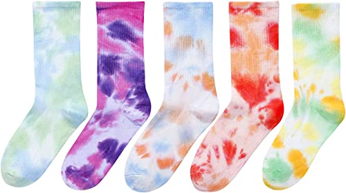 Funny Unique Presents, Colorful Tie Dye Socks for Women, Gifts for Hippie Indie Girls, Hippie Gifts, 90s Gifts, Trippy Gifts, Indie Gifts, Funky Gifts - Image 2