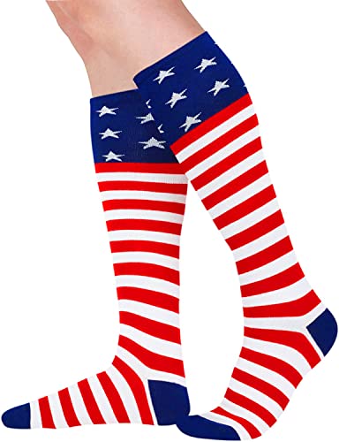 USA Flag Socks, Patriots Socks, 4th Of July Socks, Patriotic Socks, Patriots Gifts For Women, 4th Of July Gifts, American Flag Gifts, Independence Day Gifts - Image 4