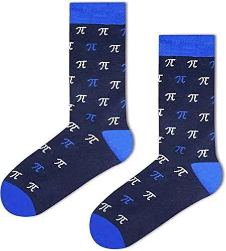 Funny Math Socks for Men, Novelty Men's Engineer Socks, Best Gifts for Math Teachers, Math Lovers, Perfect for Birthdays, Thanksgiving, Teacher's Day Gifts - Image 3