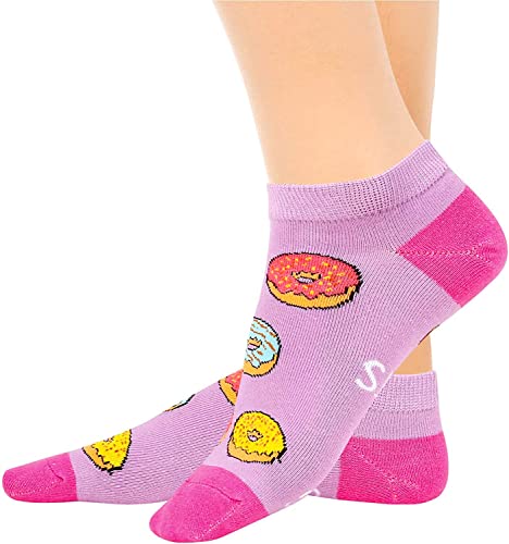 Funny Donut Socks Cupcake Socks for Women, Food Socks, Novelty Donut Cupcake Gifts, Food Lovers Gift, Birthday Gift, Holiday Gift, Mother's Day Gift, Christmas Gift - Image 3