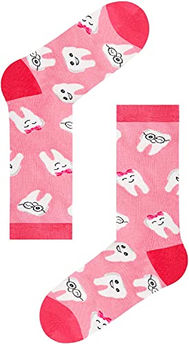 Dental School Graduation Gifts, Tooth Socks, Teeth Socks for Women, Dental Socks, Dentist Gifts, Dental Assistant Gifts, Teeth Gifts Tooth Gifts - Image 4