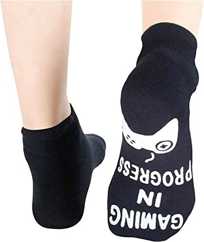 Unisex Gamer Gifts, Novelty Gamer Socks, Gaming Socks for Game Lovers, Funny Gaming Gifts, Video Game Socks for Women Men Who Love Game - Image 4