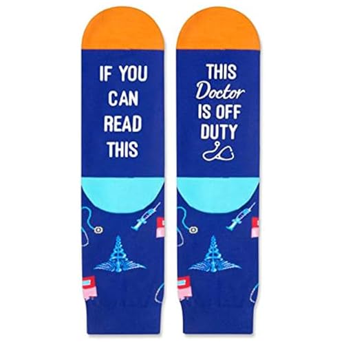 2Packs Funny Doctor Pharmacist Pharmacy Nursing Students Gifts, Medical Assistant Doctor Pharmacy Socks - Image 3