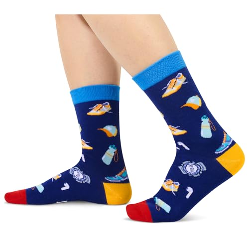 Unisex Runners Socks Funny Running Socks, Running Gifts Cross Country Running Gifts Marathon Runner Gifts Funny Running Gifts - Image 4