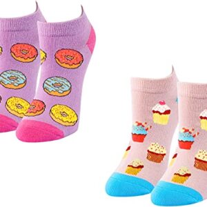 Alternative view of Funny Donut Socks Cupcake Socks for Women, Food Socks, Novelty Donut Cupcake Gifts, Food Lovers Gift, Birthday Gift, Holiday Gift, Mother's Day Gift, Christmas Gift