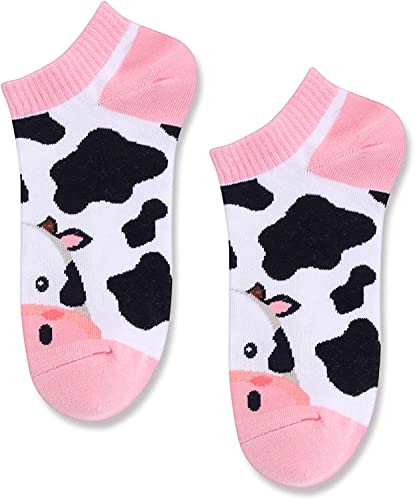 Cow Gifts for Women Unique Cow Lovers Gifts for Women, Cow Themed Gift Socks 2 Pairs - Image 3