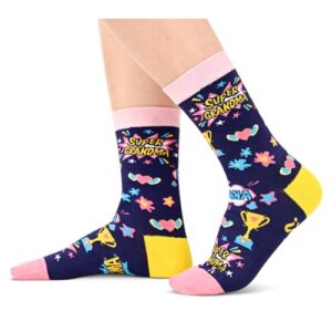 Alternative view of Best Grandparents Socks, Gifts for Grandparents, Cool Gifts for Grandparents from Grandkids, Great Grandma and Grandpa Gifts, Funny Nana and Papa Gifts