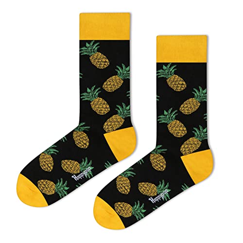 Funny Pineapple Gifts Hawaiian Gifts Fertility Gifts, Novelty Pineapple Socks IVF Socks For Men Fruit Socks 2 Pack - Image 4