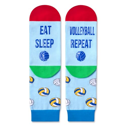Unisex Funny Socks Sand Volleyball Socks Women Men, Fun Volleyball Gifts for Men Women Gifts for Volleyball Lovers Players Volleyball Coach Gifts - Image 3