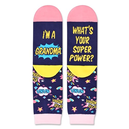 Best Grandparents Socks, Gifts for Grandparents, Cool Gifts for Grandparents from Grandkids, Great Grandma and Grandpa Gifts, Funny Nana and Papa Gifts - Image 3