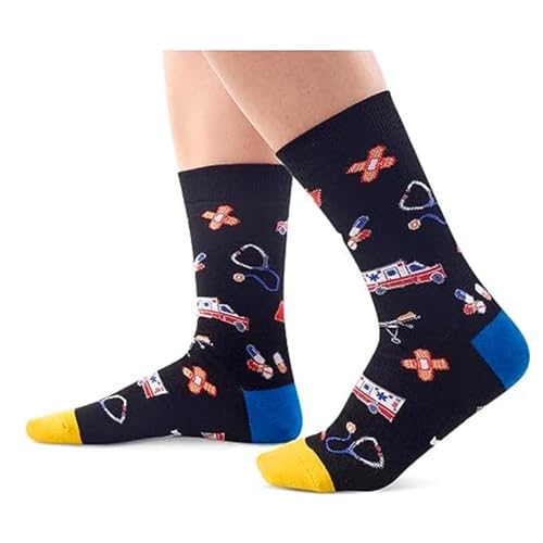 2Packs Funny Doctor Pharmacist Pharmacy Nursing Students Gifts, Medical Assistant Doctor Pharmacy Socks - Image 4