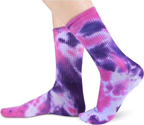 Colorful Tie Dye Socks for Women, Hippie Gifts, 90s Gifts, Tie-Dye Gifts, Birthday Present, Fun Socks, Unique Gifts - Image 3