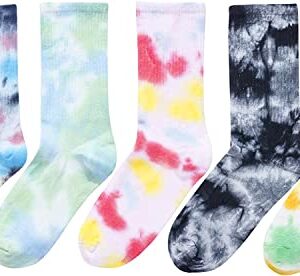 Alternative view of Tie Dye Socks for Women, Tie-Dye Gifts, Funny Unique Presents for Hippie Indie Girls, Hippie Gift for Her, 90s Gifts, Trippy Gifts, Indie Gifts, Funky Gifts
