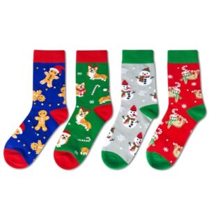 Alternative view of Christmas Presents, Santa Socks, Holiday Socks for Boys Girls, Stocking Stuffers, Funny Children Christmas Socks, Xmas Gifts, Best Secret Santa Gifts, Novelty Christmas Gifts for Kids, Gifts for 7-10 Years Old