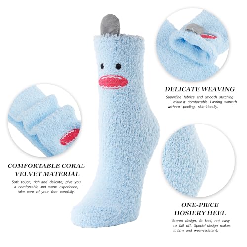 Fuzzy Socks for Women Girls, Unique Birthday Gift for Her, Custom Gift for Daughter, Birthday Gift for Girlfriend, Perfect Gift for Wife , Birthday Gift for Mom - Image 4