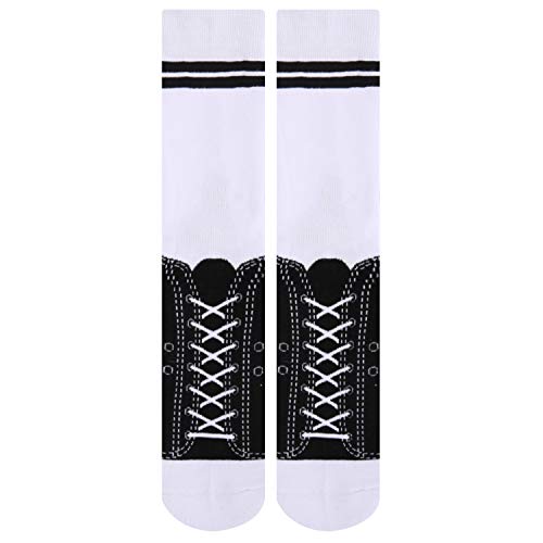 Novelty Crew Socks for Men, Funny Socks That Look Like Shoes, Sneaker Socks, Best Gift for Him, Ideal for Father's Day Gifts - Image 4