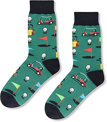 Fun Socks for Men, Sport Socks, Unique Golf Gifts for Golf Lovers, Novelty Golf Socks, Perfect Socks Gifts for Golf Enthusiasts - Image 4