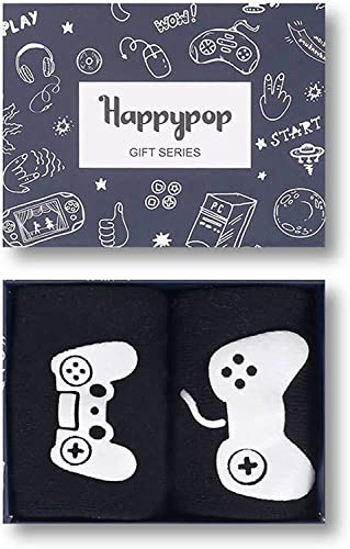 Unisex Gamer Gifts, Novelty Gamer Socks, Gaming Socks for Game Lovers, Funny Gaming Gifts, Video Game Socks for Women Men Who Love Game - Image 3