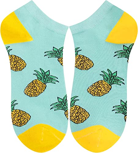 2 Pairs Funny Pineapple Gifts Hawaiian Gifts IVF Gifts Women Fertility Gifts, Novelty Pineapple Socks Fruit Socks - Image 3