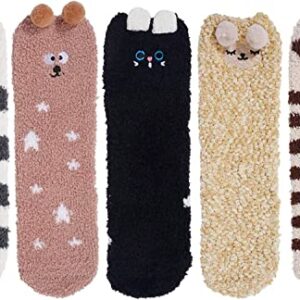 Alternative view of Fuzzy Socks Women Warm Soft Fluffy Thick Cozy Plush Winter Christmas Gift Ladies