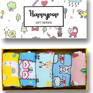 Alternative view of Funny Animal Gifts for Girls, Birthday Gifts, Crazy Novelty Girls Socks, Best Gifts to Your Daughter, Christmas Gifts, Gifts for 7-10 Years Old Girl