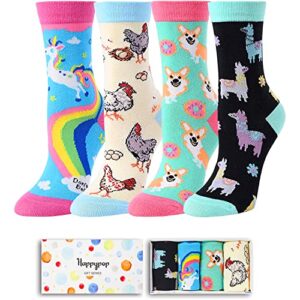 Best Gifts to Your Daughter, Funny Girls Socks for 4-7 Years Old, Girl Animal Socks Gifts for Animal Lovers, Birthday Gifts, Costume Parties Gifts, Christmas Gifts