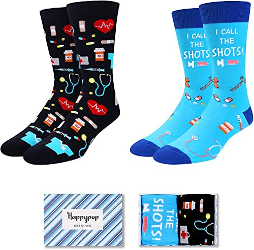 Health Theme Socks, Men Doctor Socks, Nurse Socks, Treatment Socks, Christmas Gift, Doctor Gift, Nurse Gift, Radiologist Gift, Medic Gift - Image 2