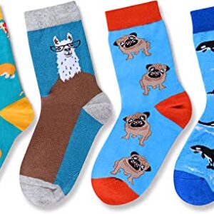 Alternative view of Funny Boys Socks Boy Animal Socks Gifts for Animal Lovers, Best Gifts to Your Son, Birthday Gifts, Costume Parties Gifts, Christmas Gifts, Gifts for 7-10 Years Old Boys