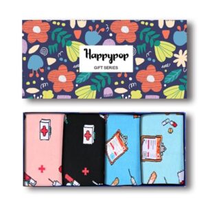 Alternative view of Student Nurse Gifts, Nurse Day Gifts, CNA Week Gifts, Unisex Nurse Socks, Nursing Socks, RN Gifts, Future Nurse Gifts, and CNA Gifts