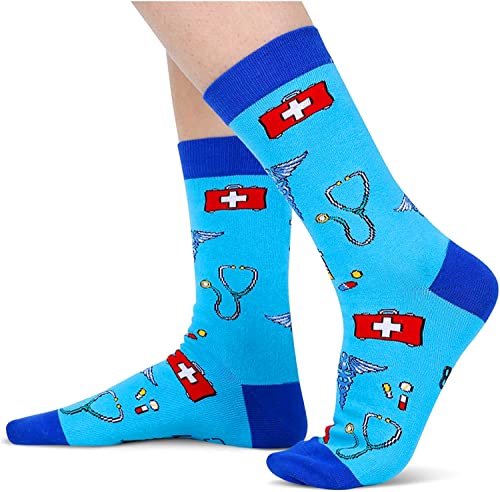 Dr. Gifts, Pharmacy Socks, Unisex Doctor Socks, Ideal Medical Socks for Doctor Gifts, Medical Assistant Gifts, Pharmacist Gifts - Image 3