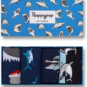 Alternative view of Funny Shark Gifts for Men, Gifts for Him, Guys Who Love Shark, Cute Men's Shark Socks