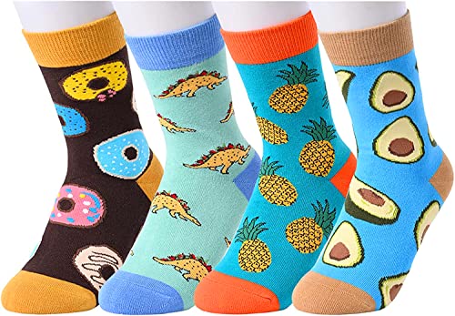 Funny Boys Socks Boy Food Socks Gifts for 4-7 Years Old Boys, Best Gifts for Your Brother, Son, Grandson On Birthdays, Holidays, Children's Day, Christmas - Image 2