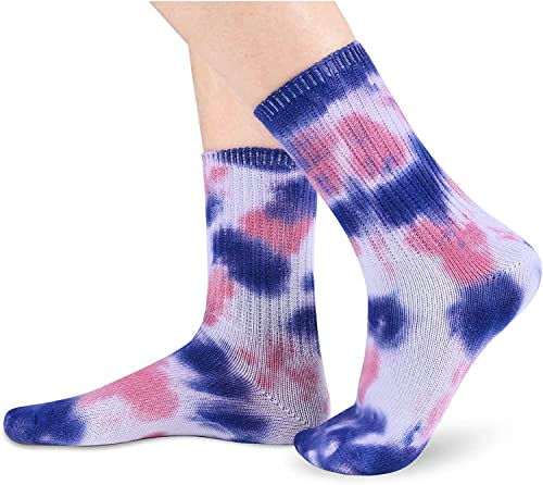 Colorful Tie Dye Socks for Women, Tie-Dye Gifts, Funny Unique Presents for Hippie Indie Girls, Hippie Gifts, 90s Gifts, Trippy Gifts, Indie Gifts, Funky Gifts - Image 3