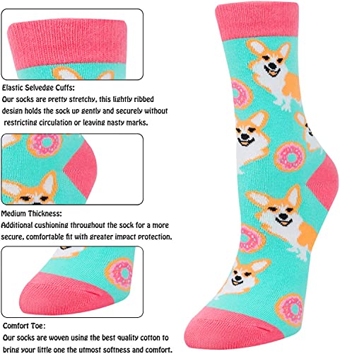 Crazy Novelty Girls Socks Girl Animal Sock, Funny Animal Gifts for Girls 4-7 Years Old, Best Gifts to Your Daughter, Birthday Gifts, Christmas Gifts - Image 4