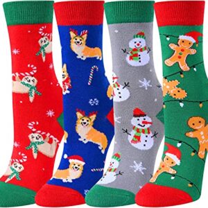 Alternative view of Xmas Gifts, Novelty Christmas Gifts for Kids, Christmas Presents, Stocking Stuffers, Santa Socks, Best Secret Santa Gifts, Holiday Socks for Boys Girls, Funny Children Christmas Socks, Gifts for 7-10 Years Old