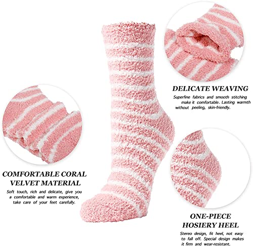 Fuzzy Socks for Women, Fluffy Socks, Cozy Socks, Warm Socks, Comfy Socks, Slipper Socks, Cute Socks, Gift For Mother, Wife, Daughter, Girlfriend, Grandmother, Sister - Image 4
