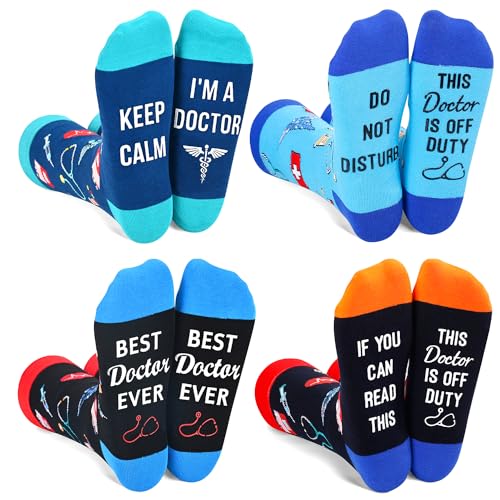 Dr. Socks, Medical Socks, Pharmacy Socks, Unisex Doctor Socks, Gifts for Doctors, Medical Assistant Gifts, Pharmacy Gifts, Pharmacist Gifts, Dr. Gifts - Image 4
