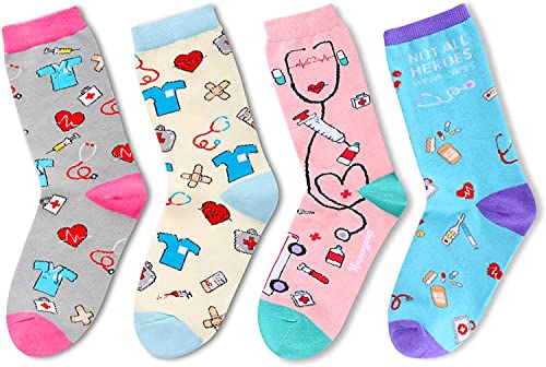 Health Theme Socks, Women Doctor Socks, Nurse Socks, Treatment Socks, Christmas Gift, Doctor Gift, Nurse Gift, Radiologist Gift, Medic Gift - Image 4