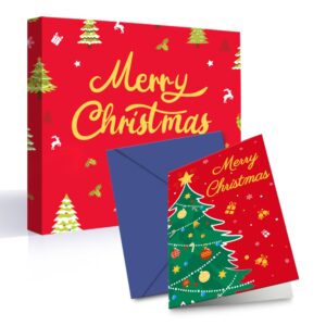 Alternative view of Christmas Gifts Stocking Socks for Girls - Christmas Knee High Light Up Santa Reindeer Twisted Socks, Stocking with Greeting Card for Kids 4 Pack